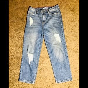 Jeans Distressed Denim